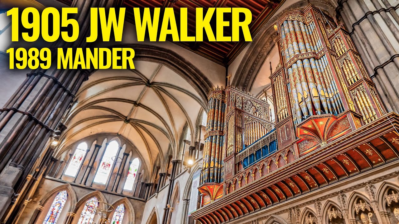 🎵 Rochester Cathedral Organ Demonstration (UK's LOUDEST organ?)