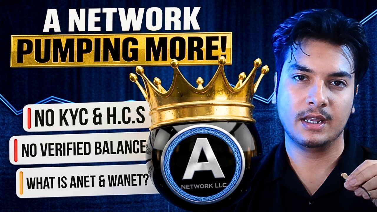 A Network Pumping More! A Network No KYC & H.C.S | A Network wANET & ANET token | Cryptomentory