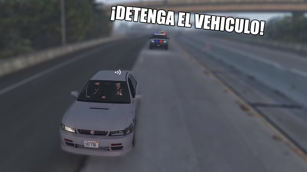 Escapando con un chileno en GTAHUB