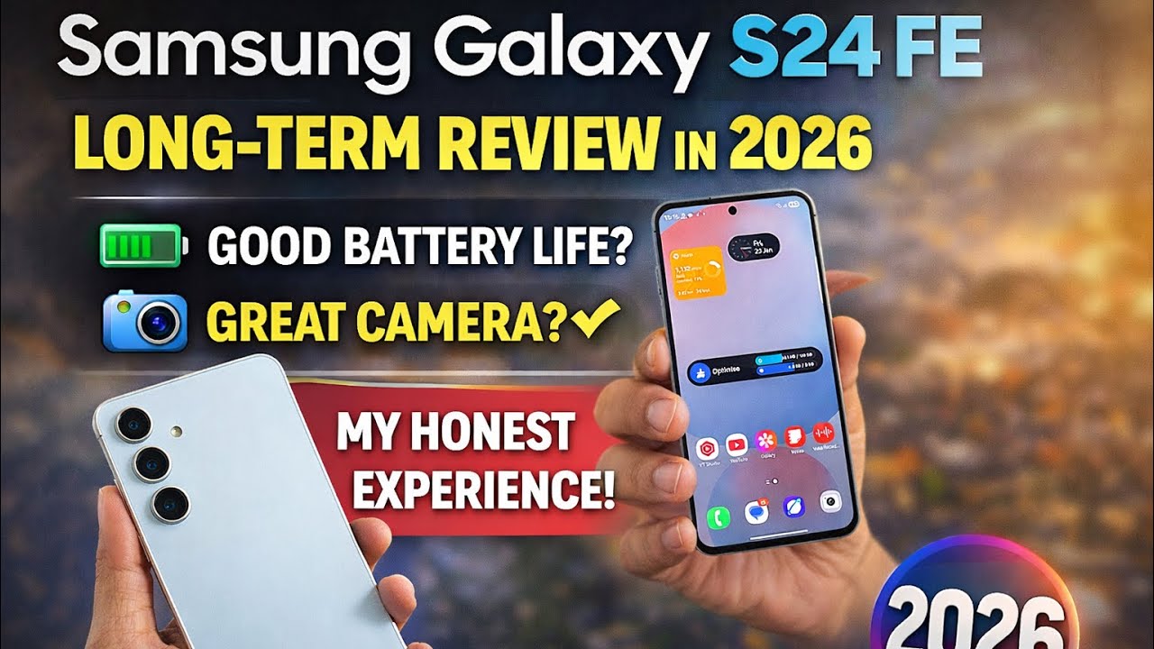 Samsung Galaxy S24 FE Long-Term Review (2026) | Performance, Battery, Camera & Real-Life Experience