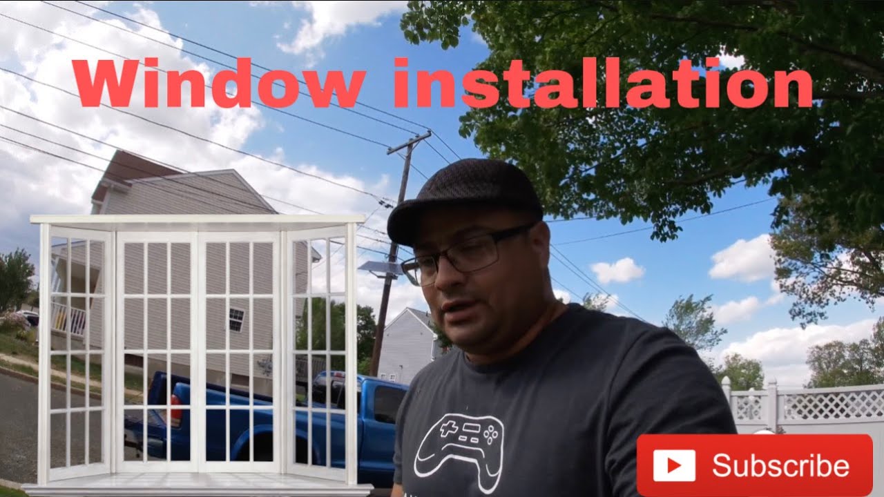 Bow window install