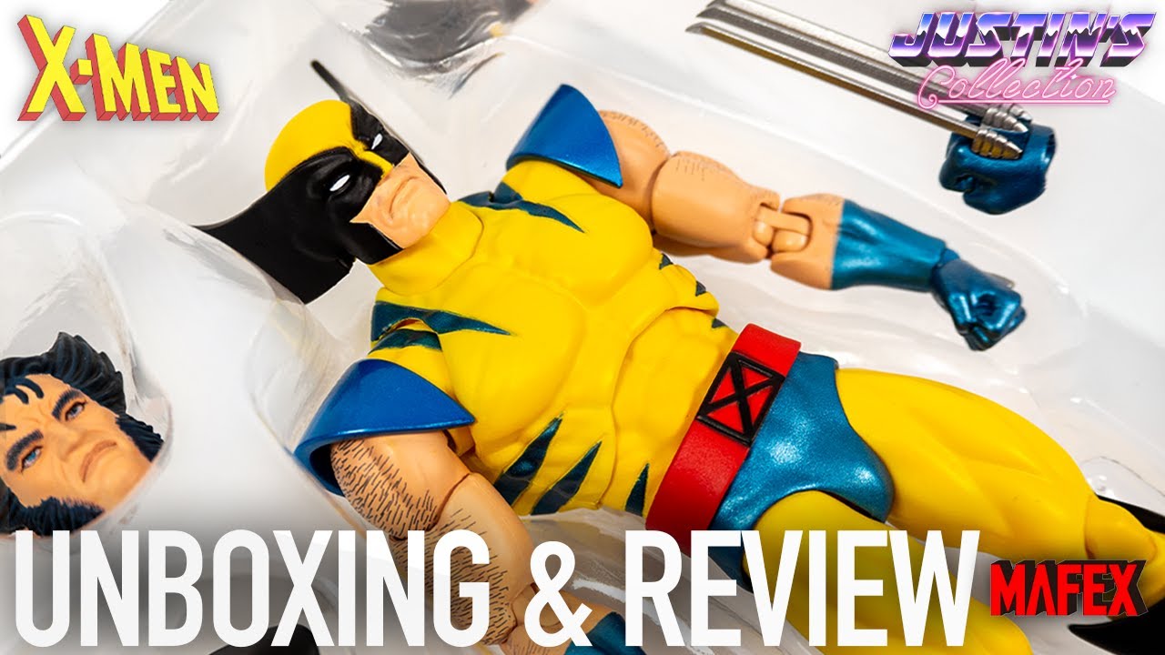 Распаковка и обзор Росомахи из Mafex X-Men