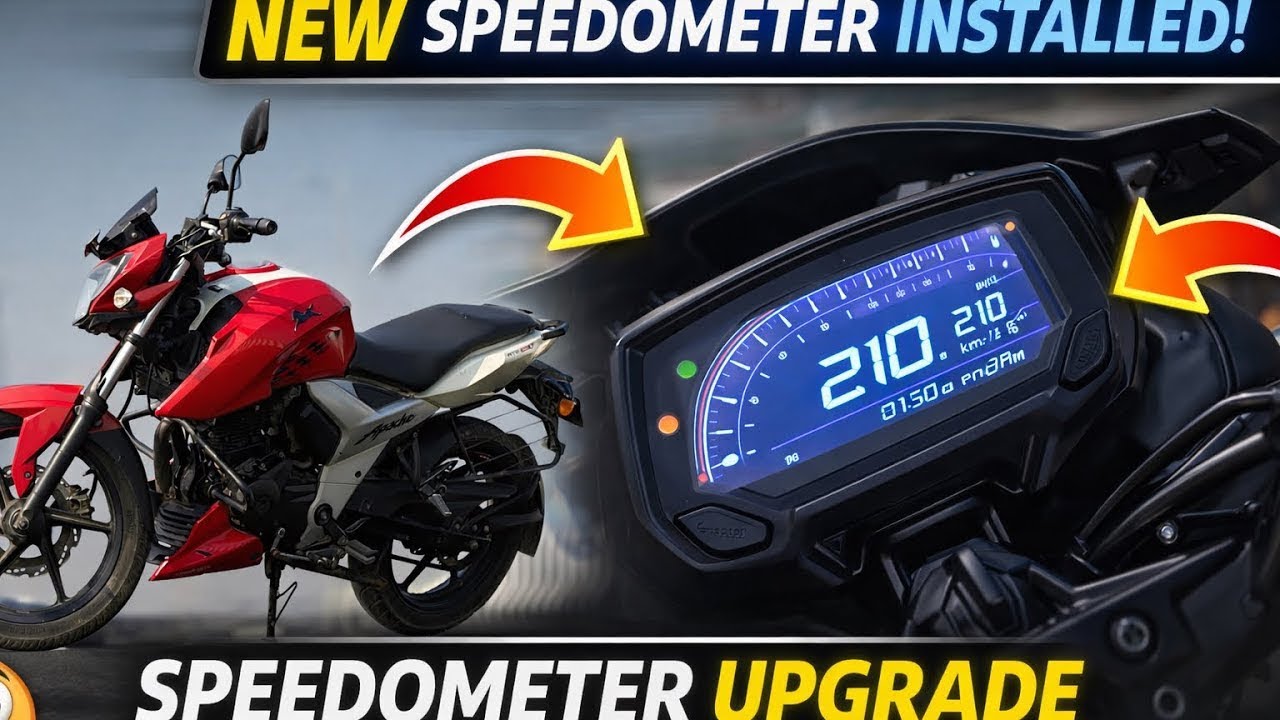 1000₹🔥Mein Apache 160 🏍️Ka Speed Meter Upgrade 😱 | Shocking Result🚀