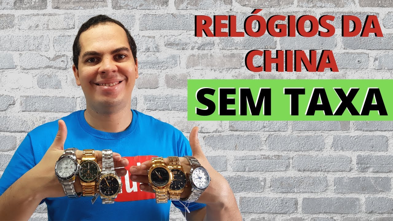 6 DICAS PARA NÃO SER TAXADO EM RELÓGIOS DA CHINA | ALIEXPRESS