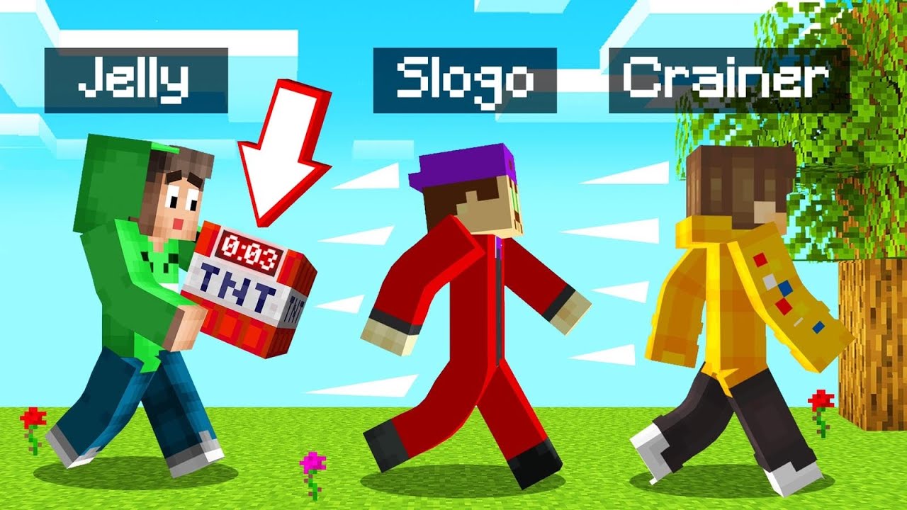 PASS The TNT Before It EXPLODES! (Minecraft)