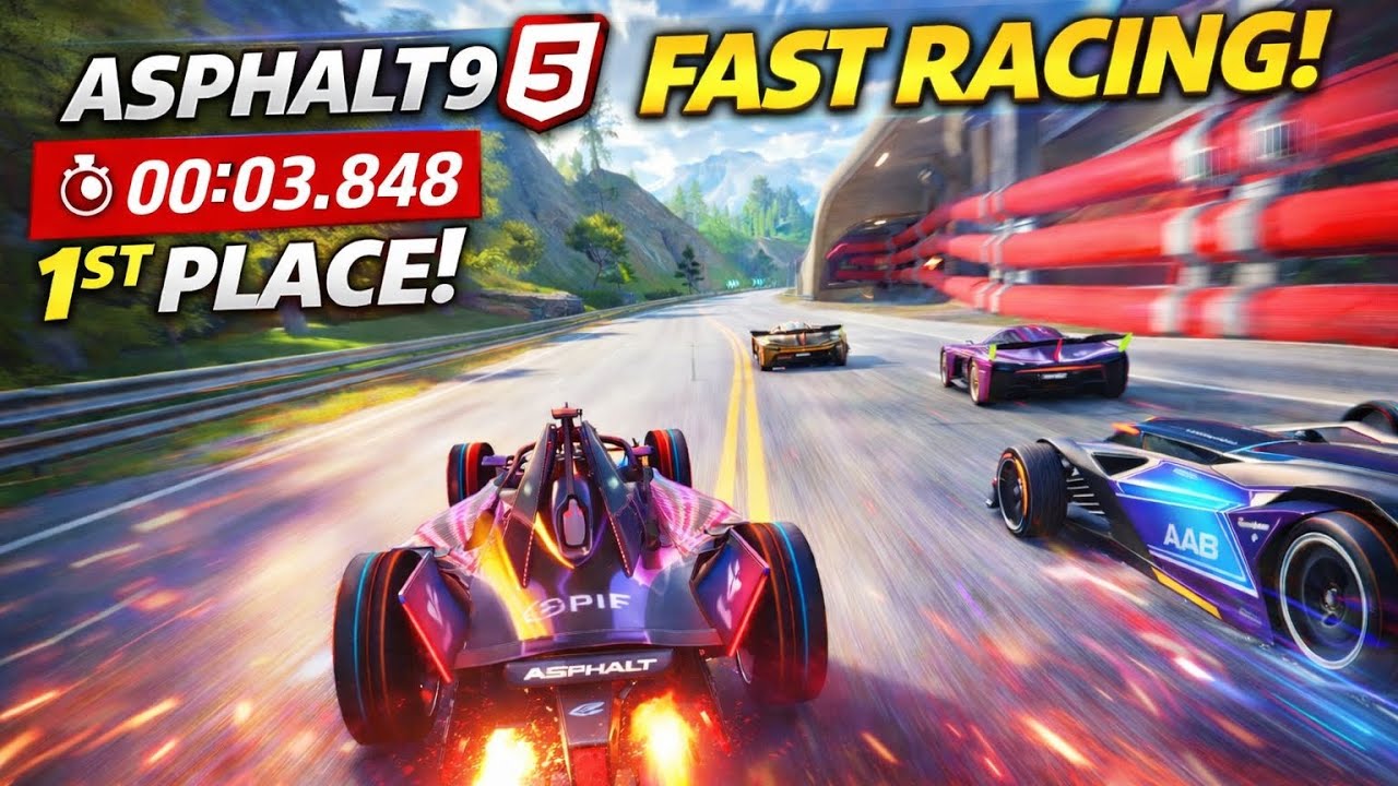 Asphalt 9 Legends Gameplay – No Limits, Only Speed 💨