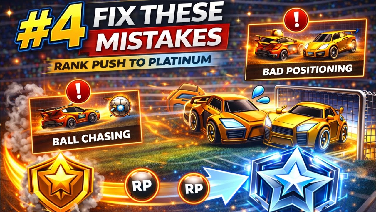 Gold to Platinum #4 – Fix Your Game | Rocket League Sideswipe