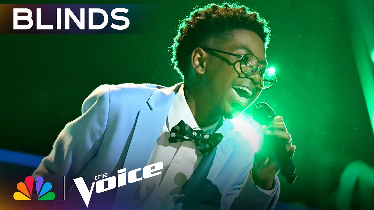 Fourteen-Year-Old's Flawless Voice STUNS Coaches Bublé and Reba | The Voice Blind Auditions | NBC