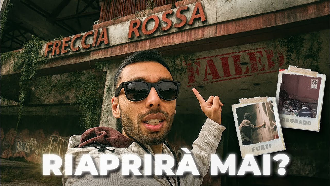 il Gigante ABBANDONATO di Brescia: la storia del Freccia Rossa