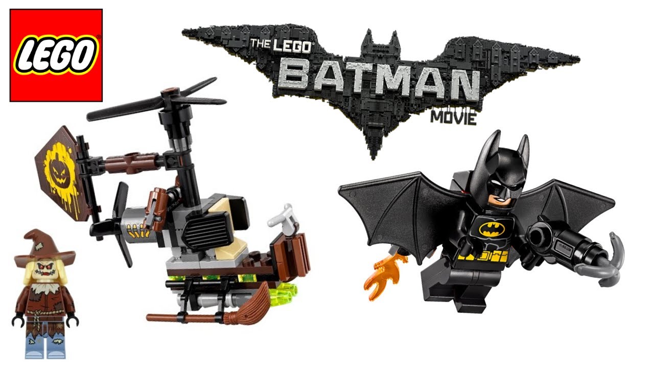 LEGO Batman Scarecrow Fearful Face Off  