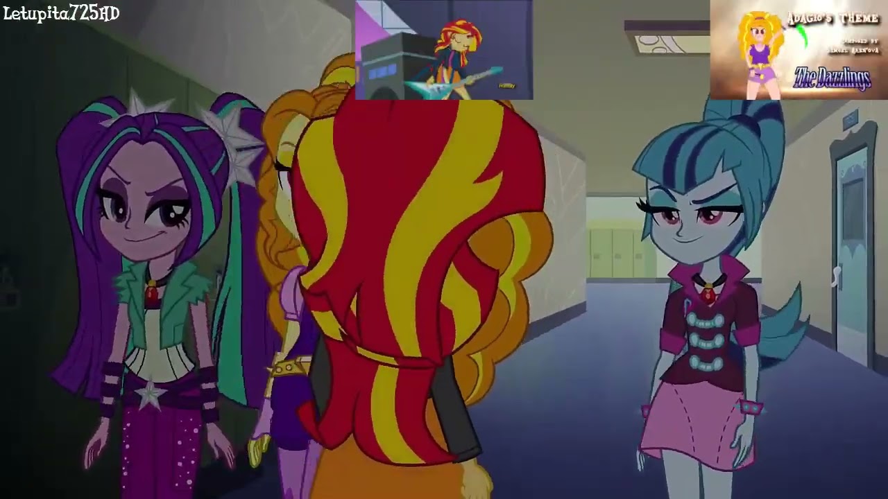 (V2) Adagio Dazzle has a Sparta Fantasy Mix ft Sunset Shimmer