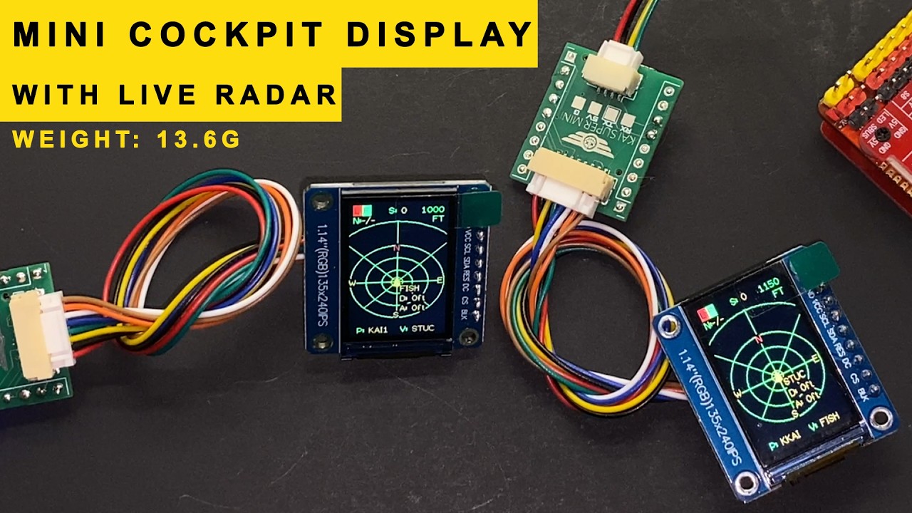 Kairuhs Super Mini Cockpit Display — Features, Setup, and Live Demo