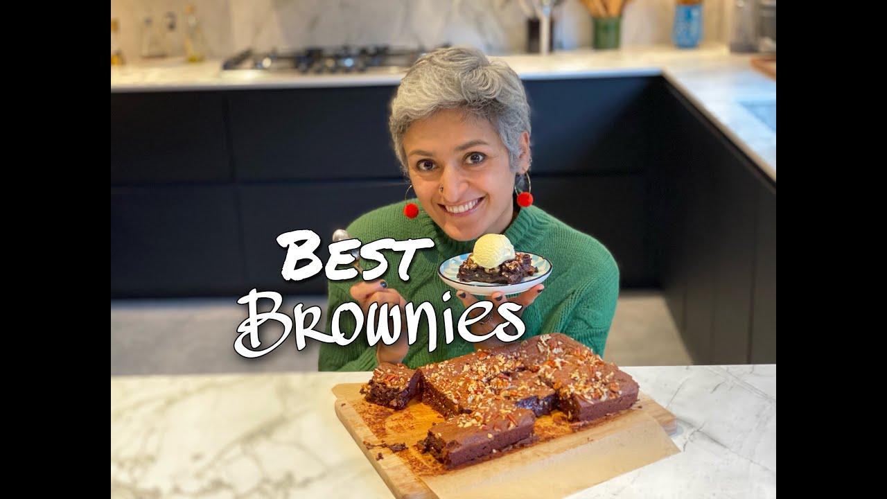 FESTIVE BROWNIES WITH A TWIST | How to make BEST Christmas Brownies | Food with Chetna