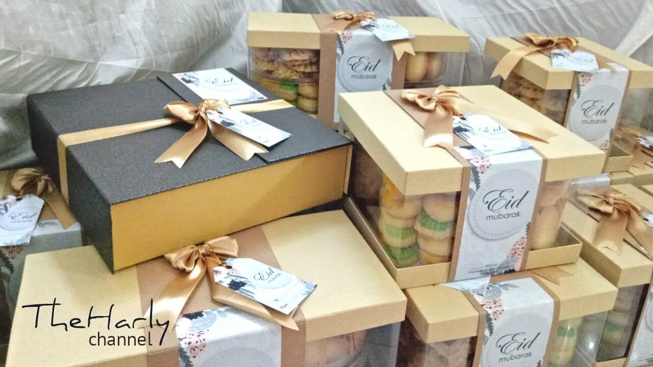 Design Hampers kue kering Lebaran- Idul Fitri - natal 2021