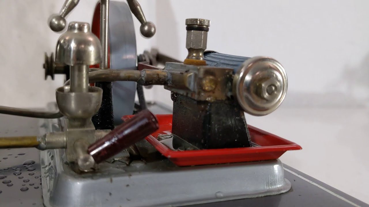 Wilesco R200 nuclear power station steam engine beautiful rarity with video