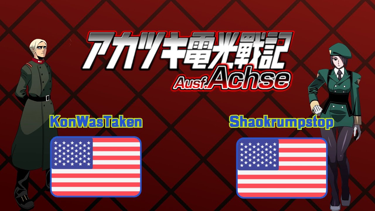 Akatsuki Blitzkampf Ausf. Achse || KonWasTaken 🇺🇸 VS 🇺🇸 Shaokrumpstop || FLYCAST FIGHTCADE 2