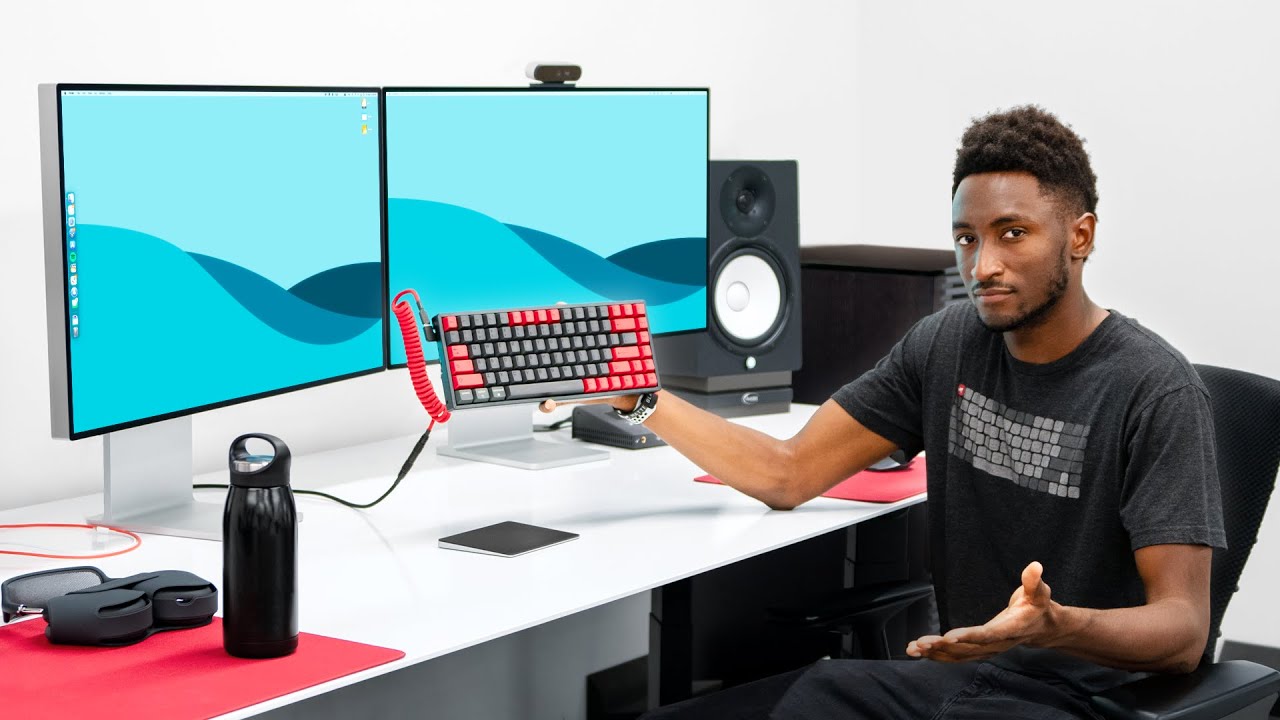 The MKBHD Desk Setup Tour 2021!