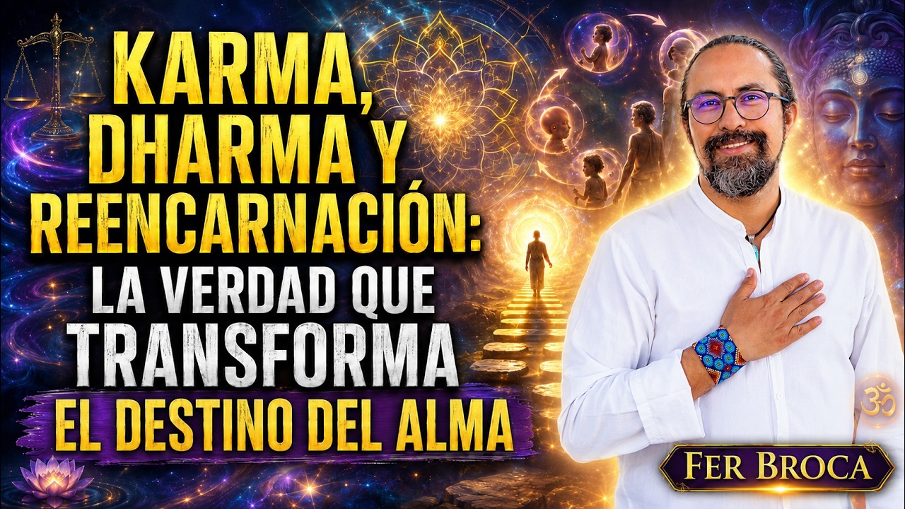 ¿Por Qué Reencarnamos? Karma, Dharma y el Propósito del Alma – En Vivo con Fer Broca”