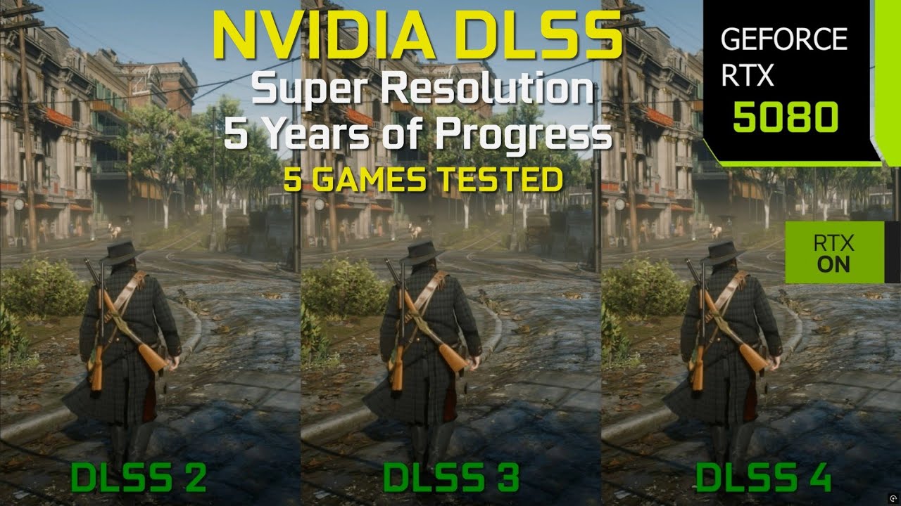 NVIDIA DLSS 2 vs DLSS 3 vs DLSS 4 Graphics Comparison - 5 Years of Progress | RTX 5080