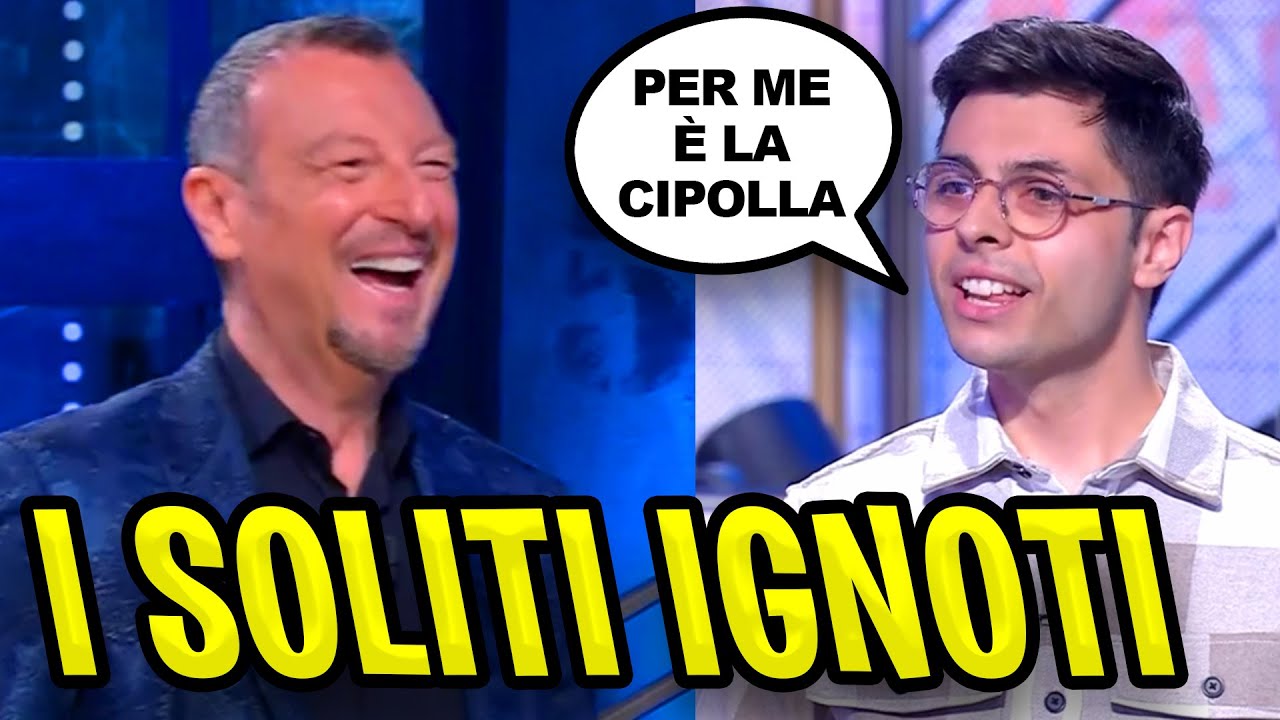 Ho Partecipato ai SOLITI IGNOTI e Ho Trollato AMADEUS 🧅