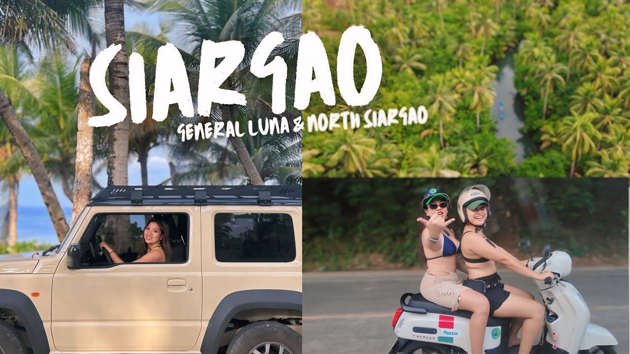 SIARGAO VLOG: Island Hopping, Surfing & Restaurants! 🌊🥙 | Ciara Guina