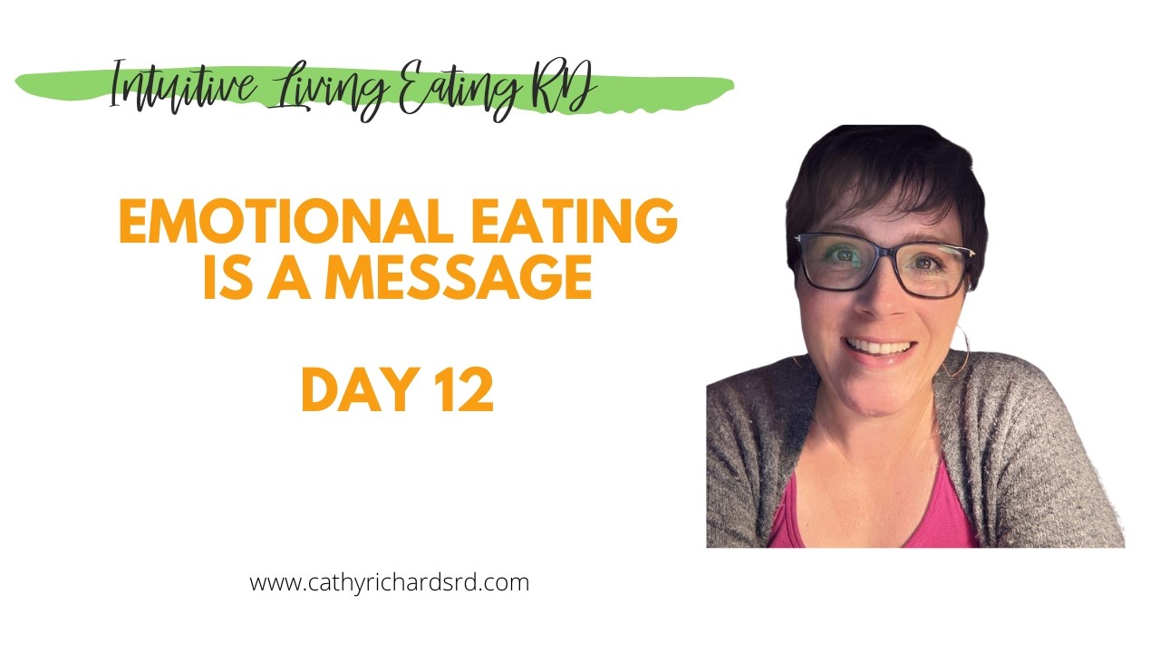 Day 12: What Your Emotional Eating Is Actually Trying to Tell You