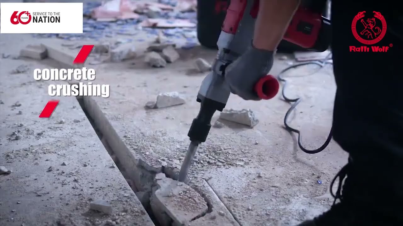 Ralli Wolf Demolition Hammer RW5EH #ralliwolf #demolitionhammer #rw5eh