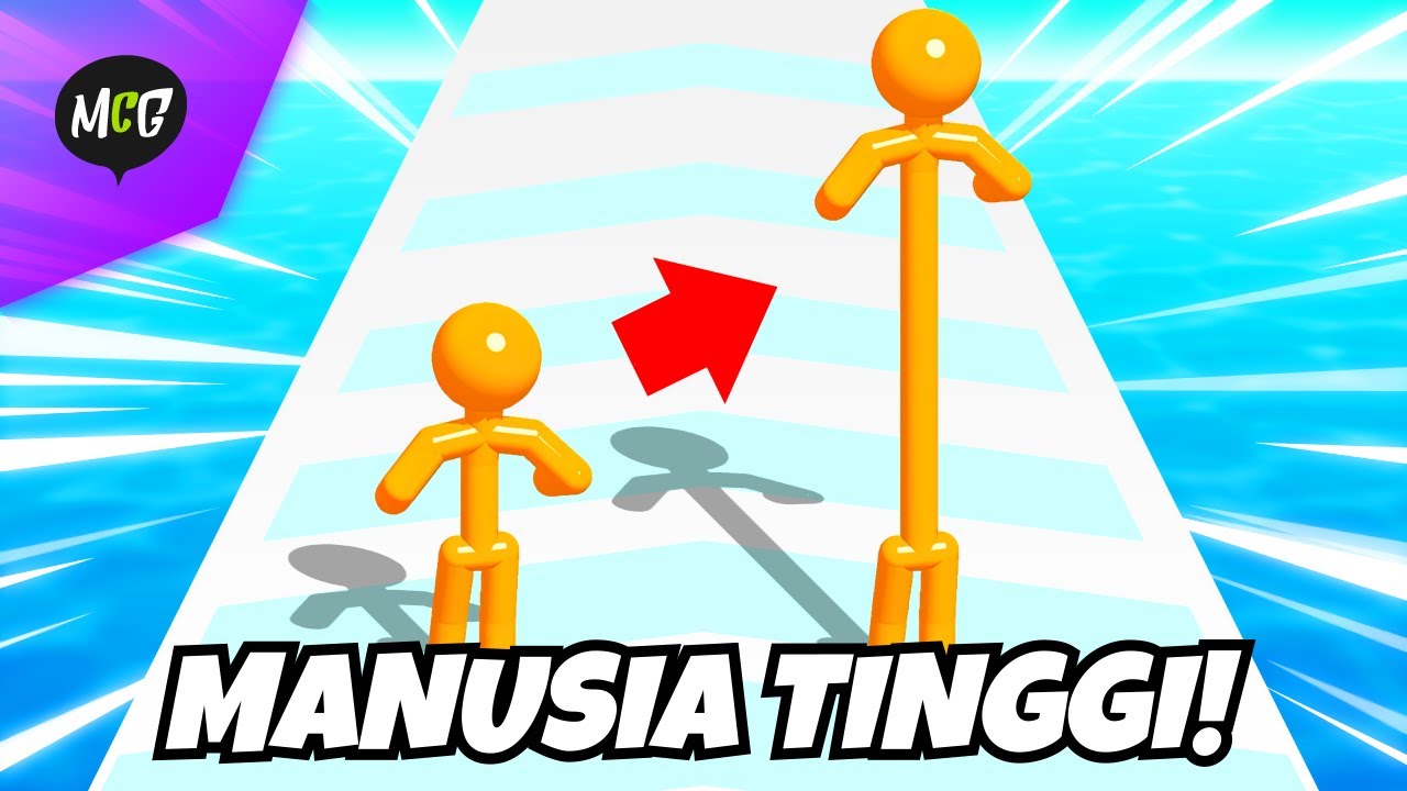 Manusia Paling Tinggi Di Dunia! - Tall Man Run