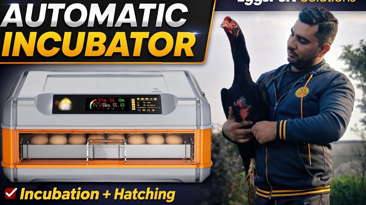 EggsPert Solutions® Daraz Incubator | Incubation + Hatching in One Machine 03004444911