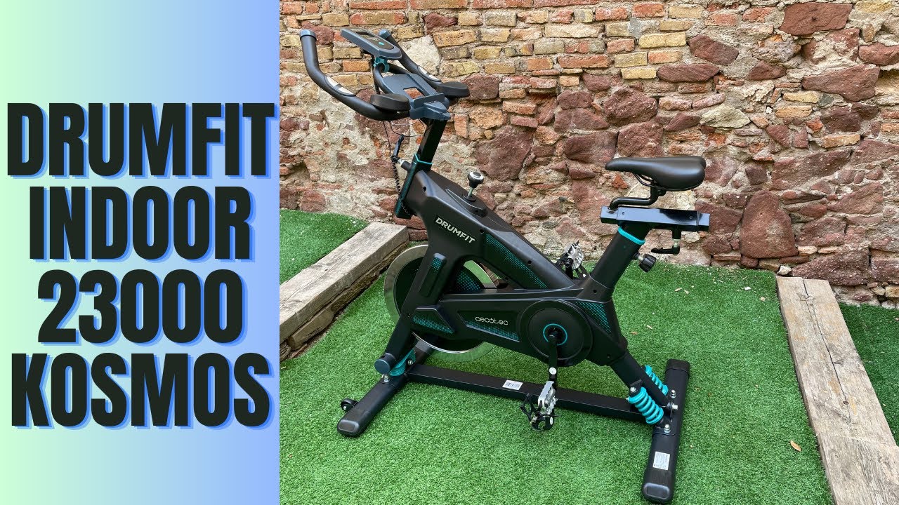 DRUMFIT INDOOR 23000 KOSMOS ULTRAFLEX PRO: ANÁLISIS y OPINIONES de la BICICLETA ESTÁTICA DE CECOTEC