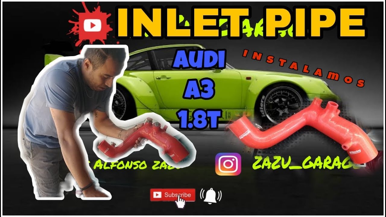 КАК ПОСТАВИТЬ ВПУСКНУЮ ТРУБУ AUDI A3 1.8T GOLF JETTA MK4 СТАВИМ КРЕМНИЕВЫЙ ВПУСК ДЛЯ ЛУЧШЕГО ВПУСКА