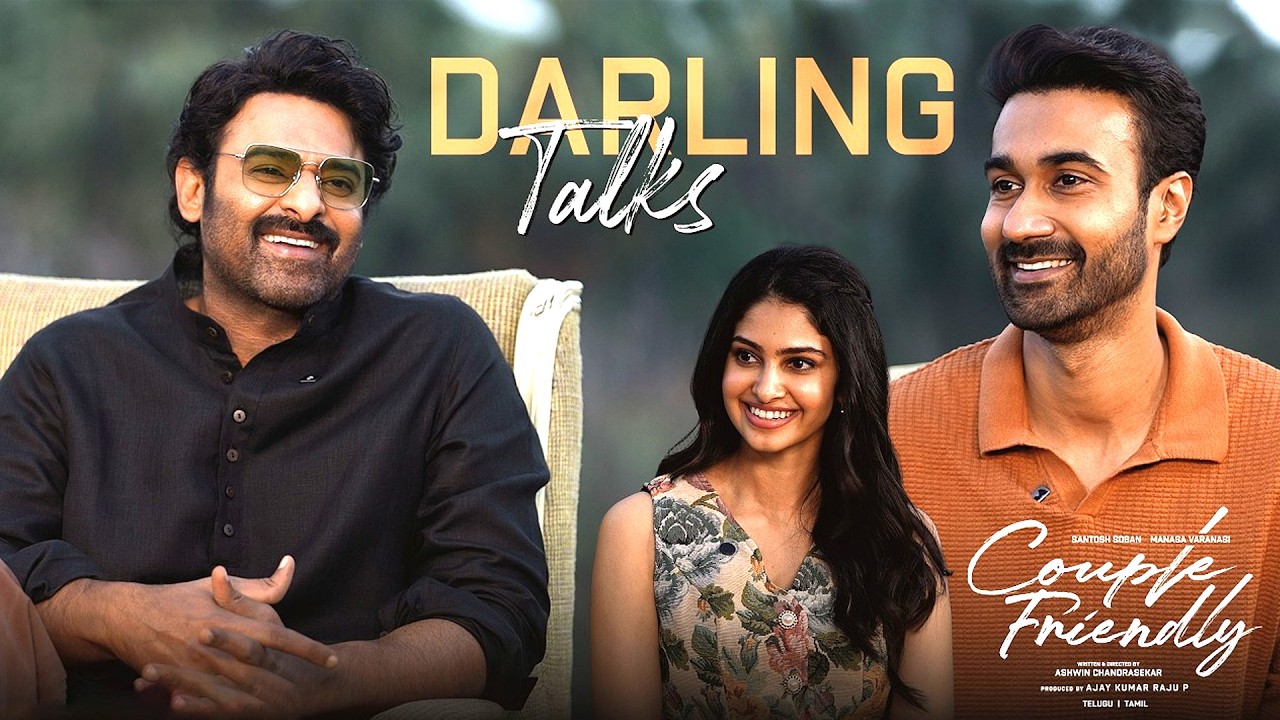DARLING Prabhas Full Interaction | Couple Friendly | Santosh Soban, Manasa Varanasi | Ashwin