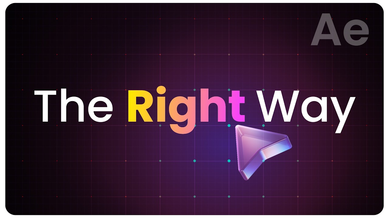 How to Animate Text in After Effects - Start Here!