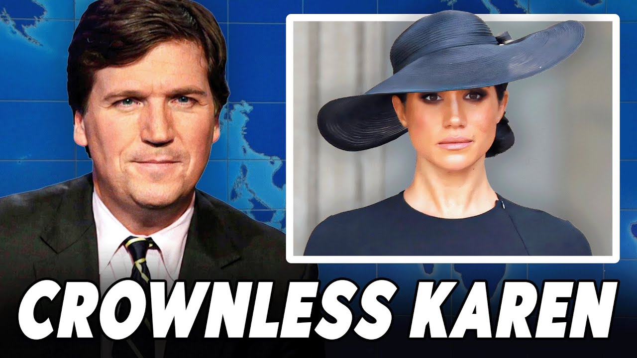 Tucker Carlson TAKES DOWN Meghan Markle On LIVE TV