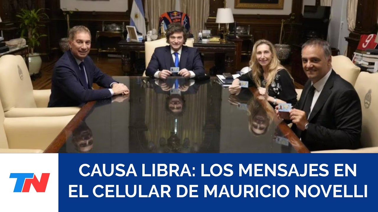 CAUSA LIBRA: los mensajes en el celular del lobbista que preocupan al Gobierno de Milei