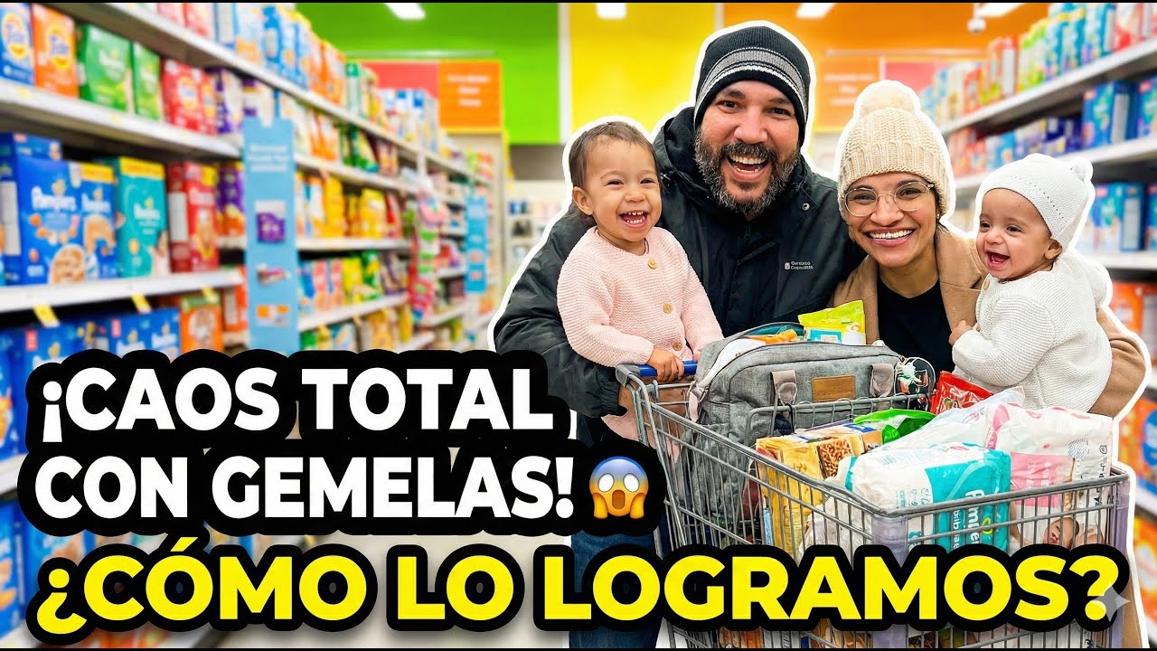 Un día de tienda con las gemelas