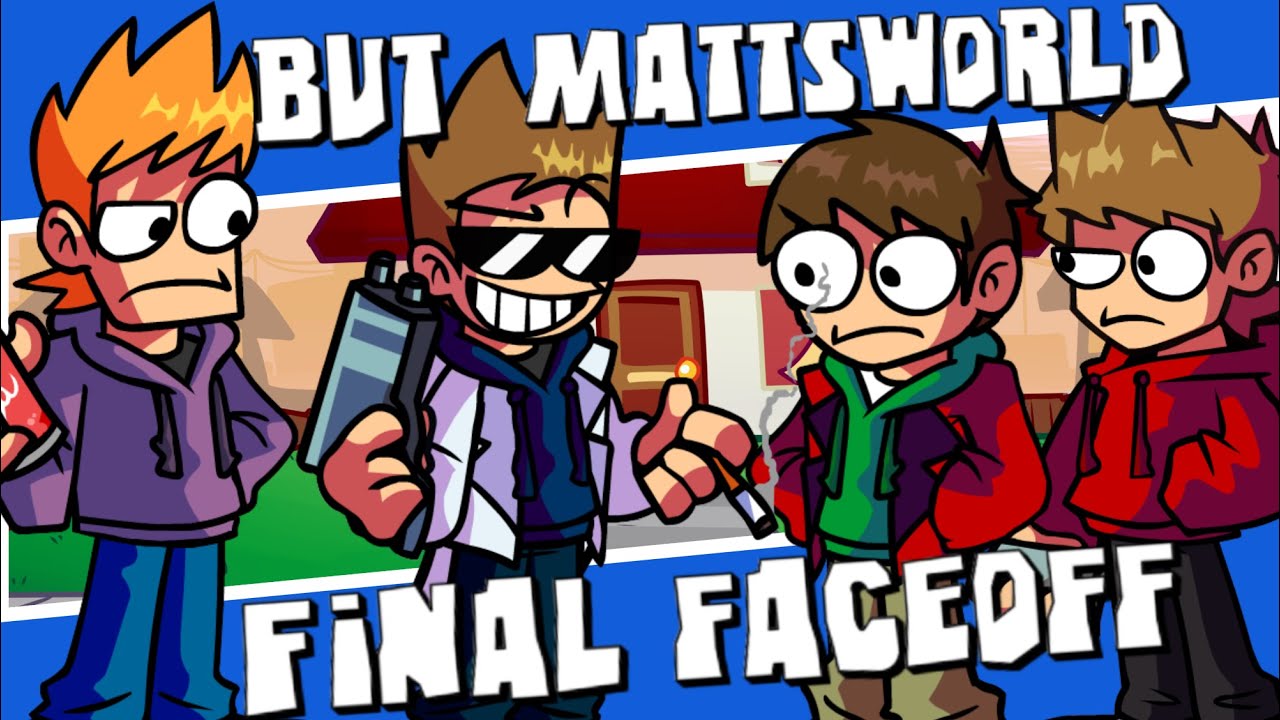 FNF Final Faceoff (Aaron MIX) but Mattsworld online style (+Download sprite)