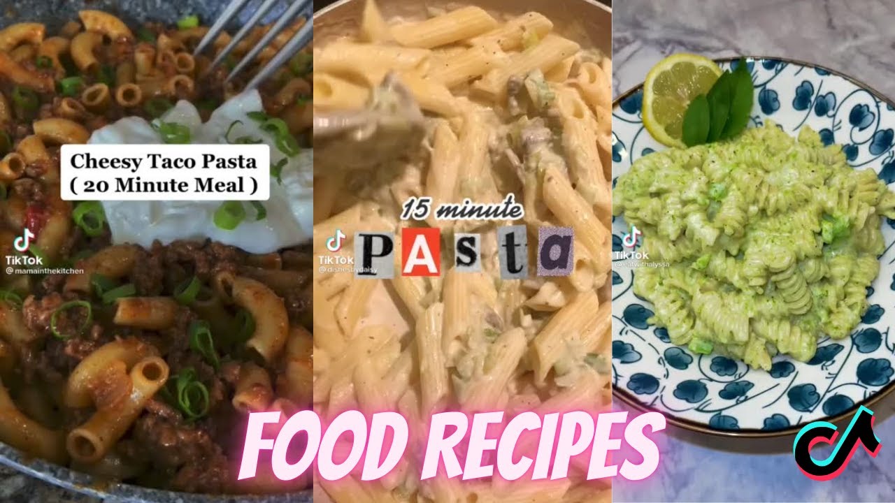 PASTA Recipes TikTok Food Compilation