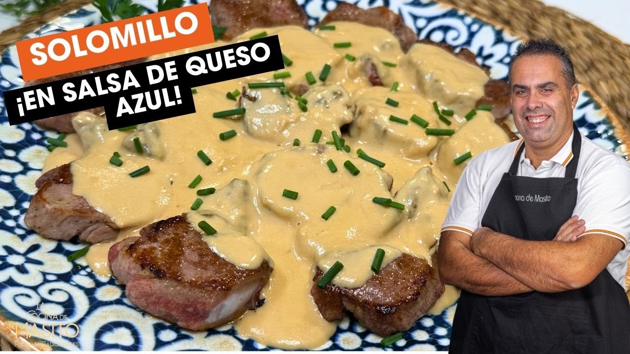 SOLOMILLO DE CERDO en salsa de queso RONCARI BLUE