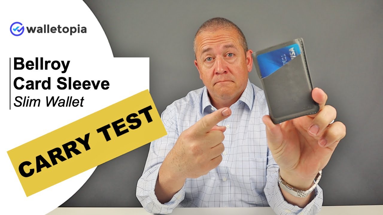 Bellroy Card Sleeve wallet went a mile-high and survived!