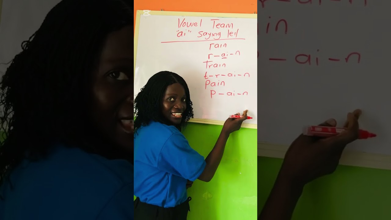 Vowel Team AI says /eɪ/ 🎵Easy Phonics for Kid 👧🧒