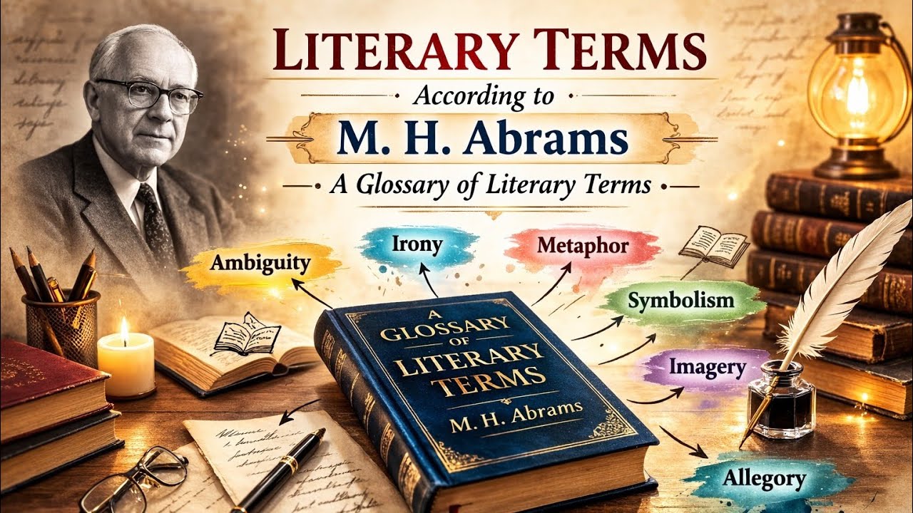 Literary Terms by MH Abrams | Allusion, Ambiguity, Antihero, Antithesis, Archaism,Atmosphere .