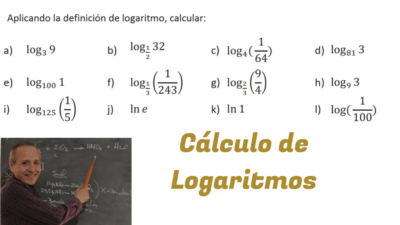 Cálculo del Logaritmo por Definición