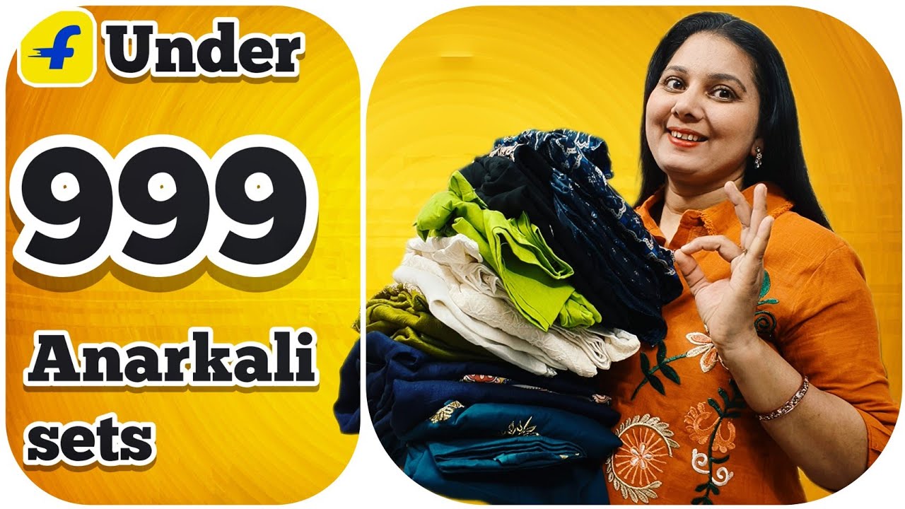 Flipkart Anarkali Haul under 999👗 Best Kurta sets for small Parties & Occasions #flipkart #fashion