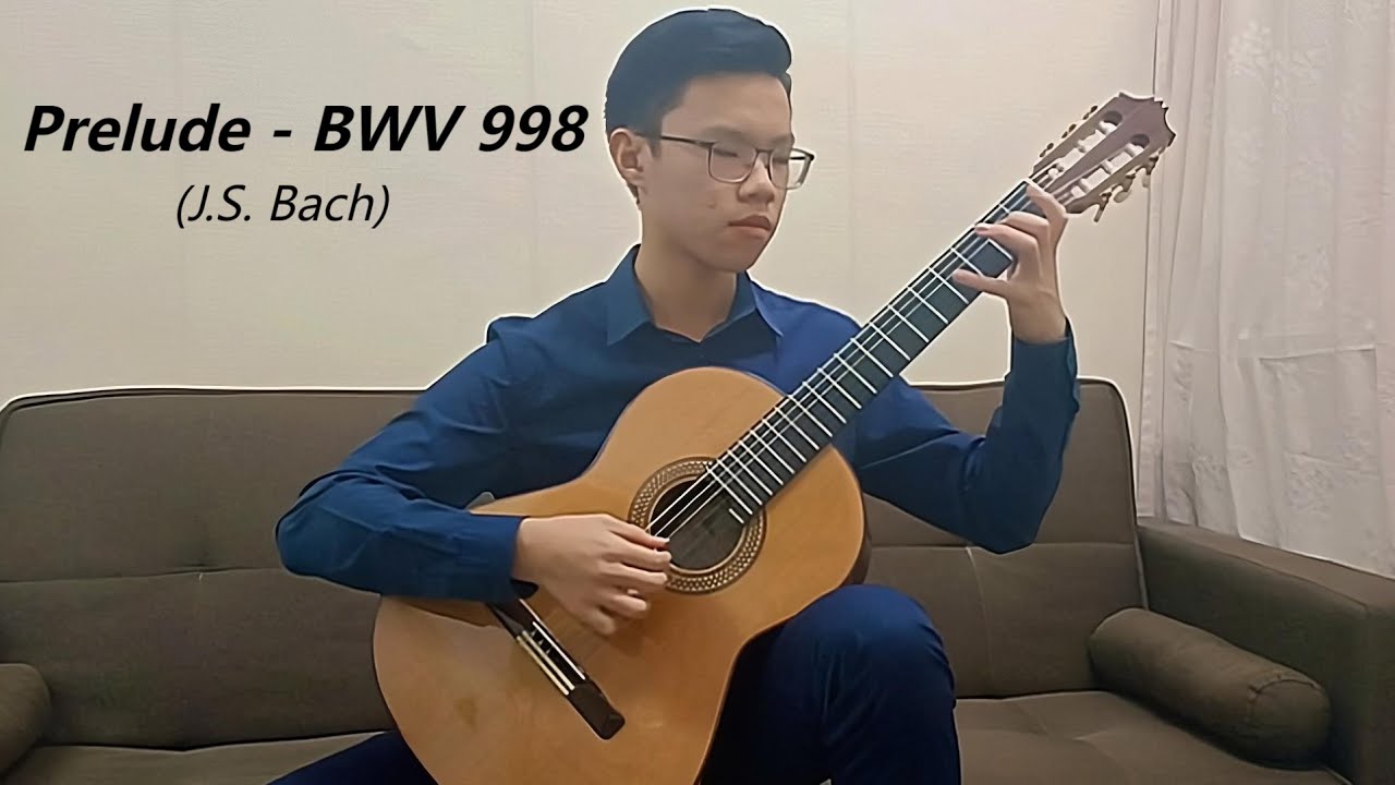 Prelude BWV 998 (J.S. Bach) - Daniel Leong