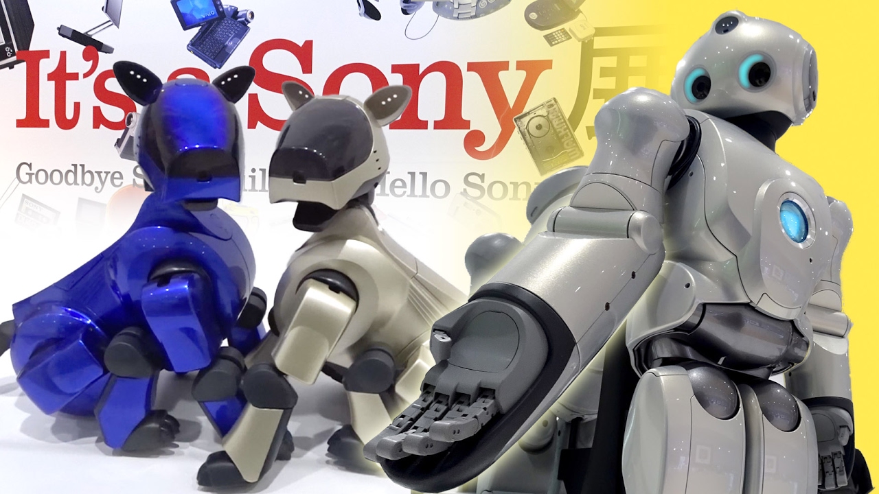 SONY AIBO 進化の軌跡 & QRIOディテール  It's a SONY 展