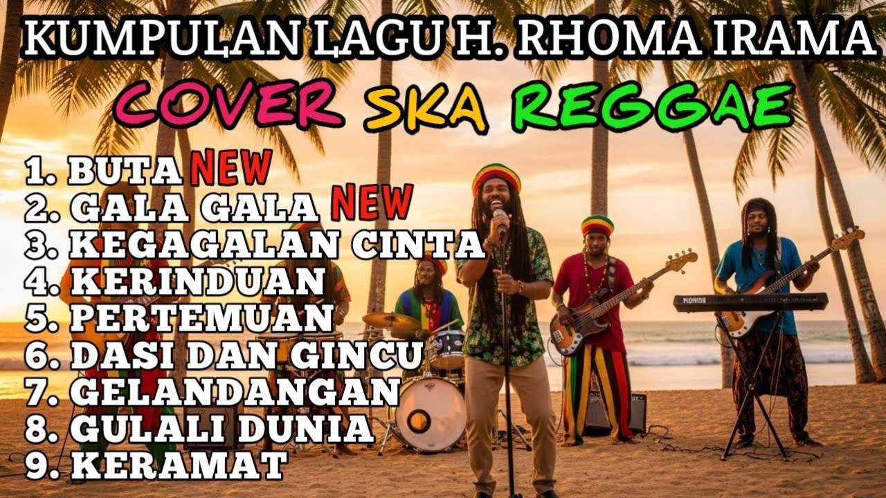 KUMPULAN LAGU RHOMA IRAMA VERSI REGGAE COVER TERBARU 2025🎵 COCOK UNTUK SANTAI SAMBIL KERJA
