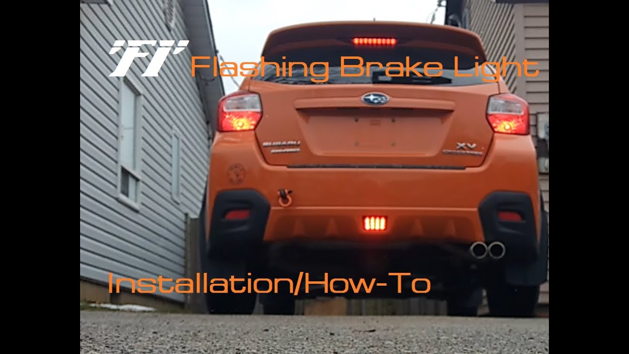 F1 Brake Light - Subaru XV/Crosstrek Install