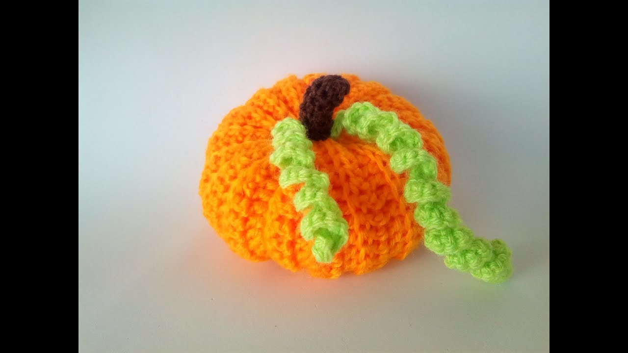 Zucca Uncinetto 🎃 Halloween Amigurumi Tutorial - Pumpkin Crochet 🧡🎃 Calabaza Crochet Amigurumi