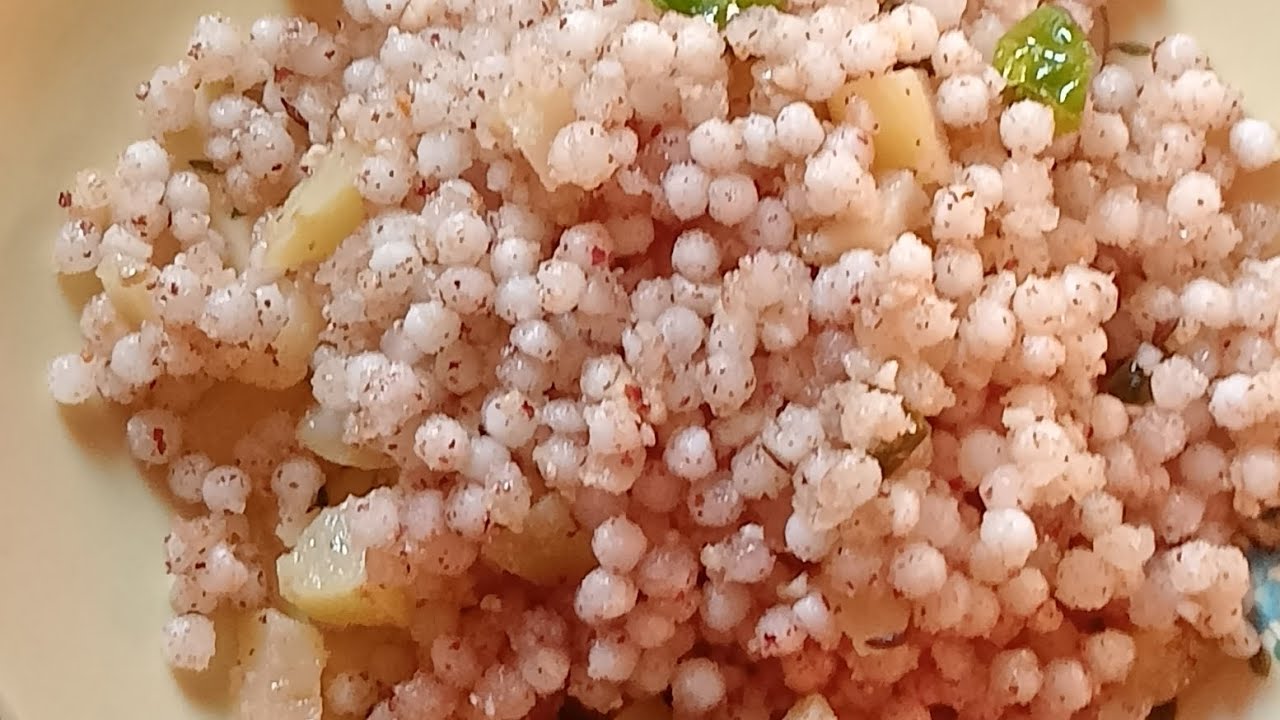 मोकळी सुटसुटीत होणारी उपवासाची साबुदाणा खिचडी@विदर्भाची चव 